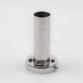 Universal 3.5" to 4.5" Round Steel Removable Catback Exhaust System Muffler Tip Silencer